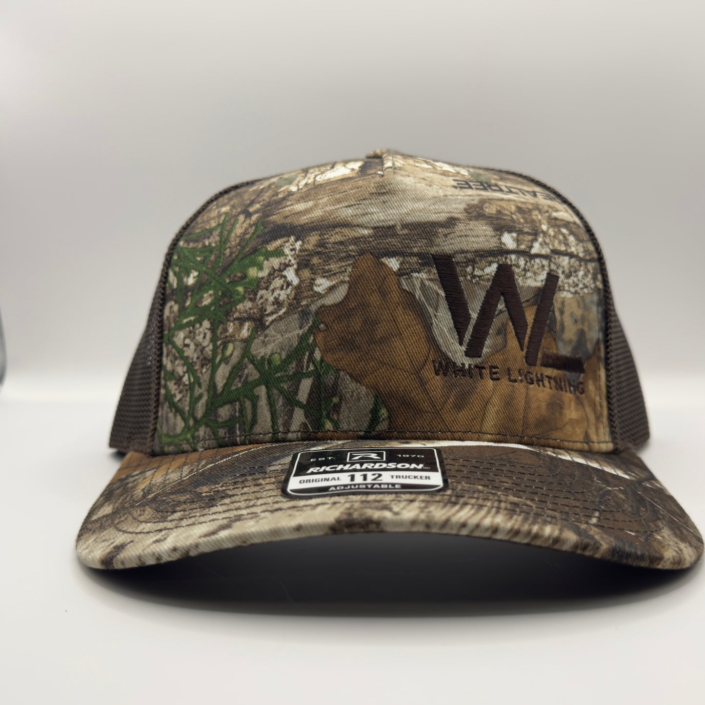 White Lightning Hat Realtree Edge