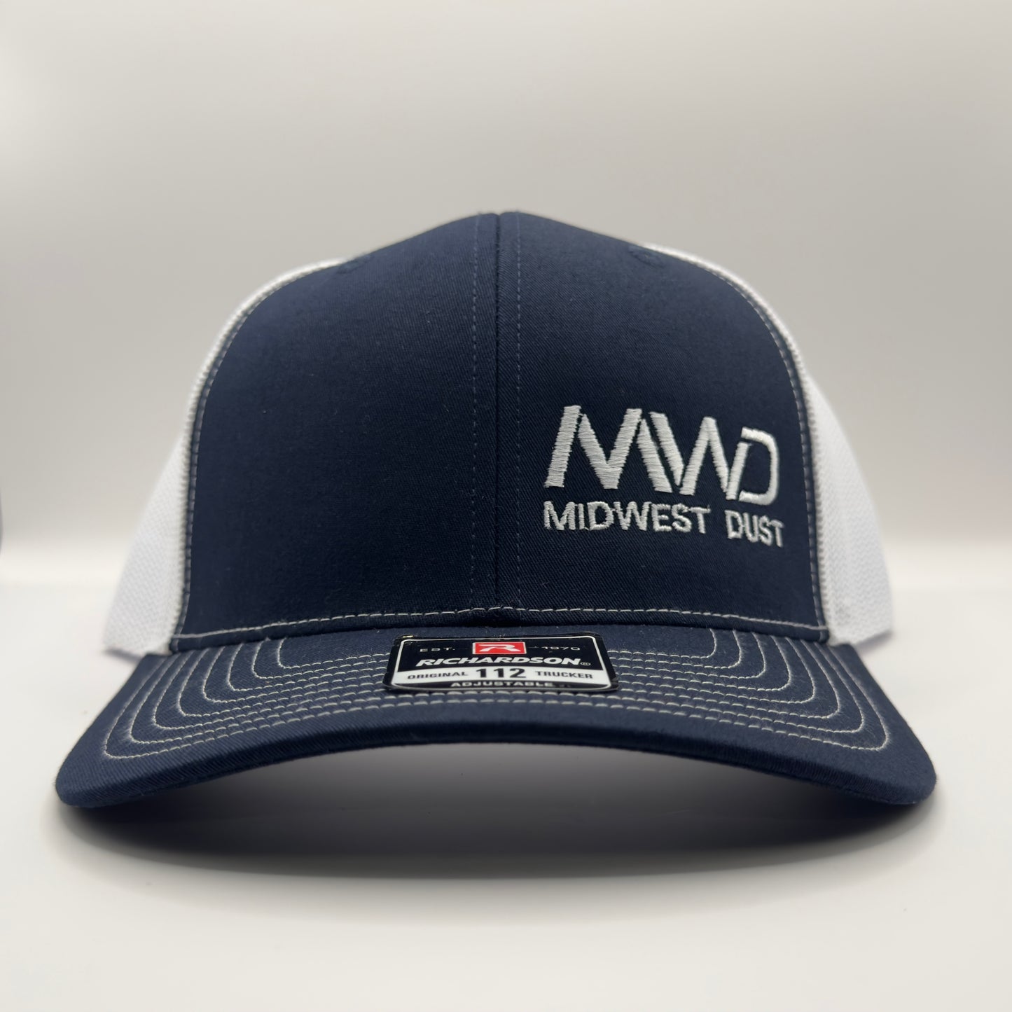 Midwest Dust Hat Navy/White