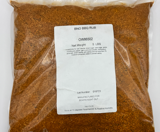 Boars Night Out BBQ Rub - 5 lb. Bag