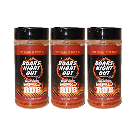 Boars Night Out BBQ Rub - 3 Pack