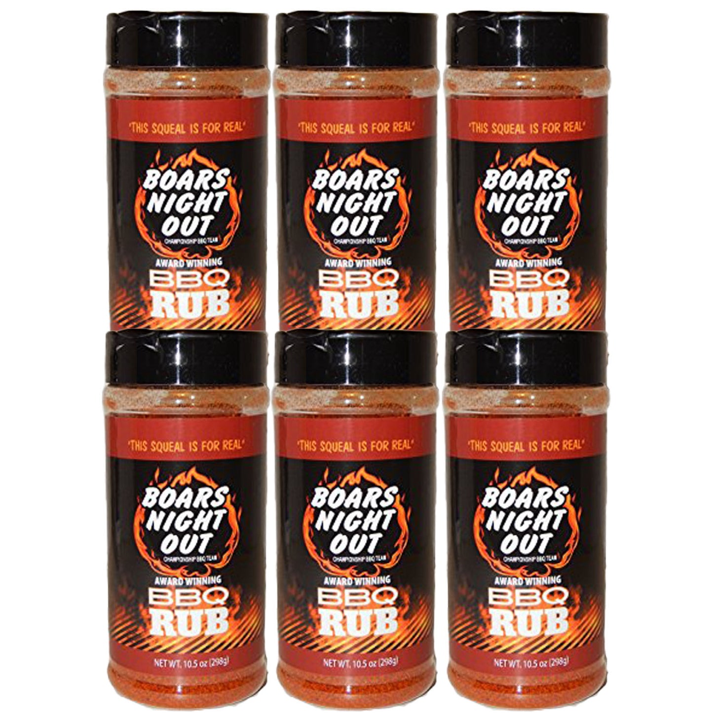 Boars Night Out BBQ Rub - 6 Pack