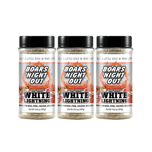 Boars Night Out Spicy White Lightning - 3 Pack