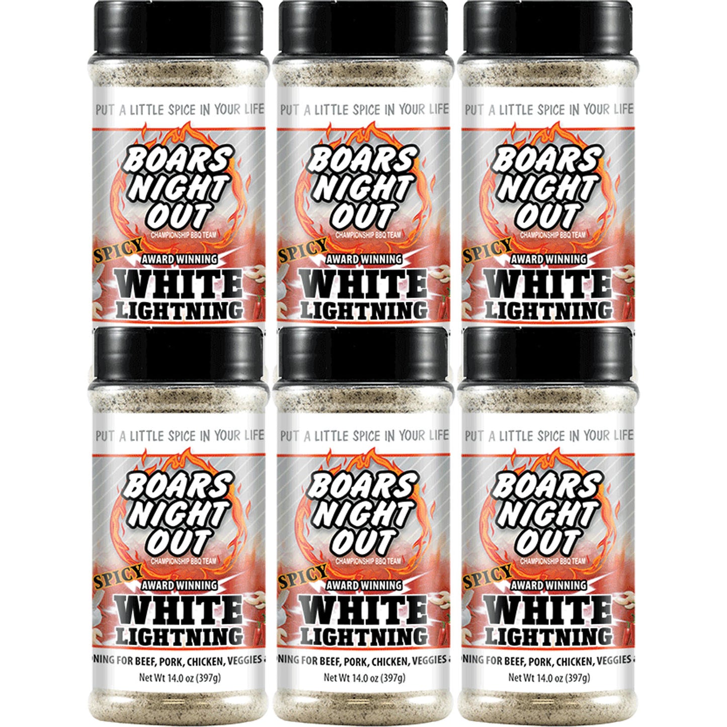 Boars Night Out Spicy White Lightning - 6 Pack